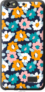 

Чехол Цветочный фон v3 для Huawei Honor 4C 1434664