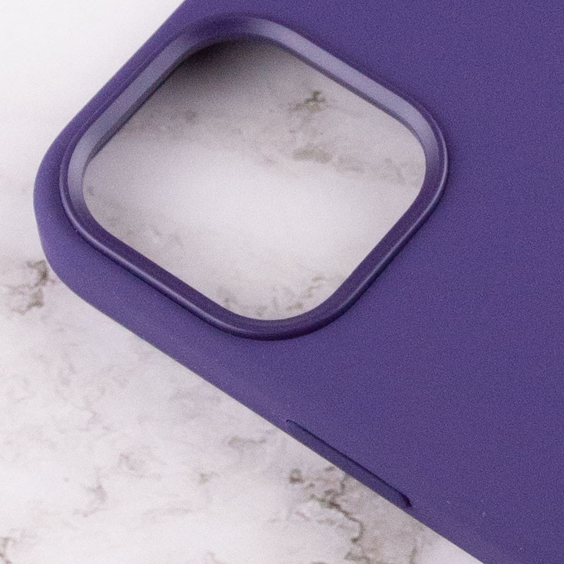 Заказать Уценка Чехол Silicone case (AAA) with Magsafe and Animation для Apple iPhone 12 Pro Max (6.7") (Дефект упаковки / Фиолетовый / Amethyst) на vchehle.ua