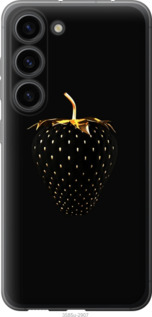 Чехол Черная клубника для Samsung Galaxy S23