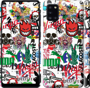 

Чохол Many different logos на Samsung Galaxy A31 A315F 932046