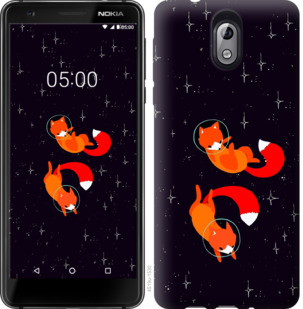 

Чохол Лисички в космосі на Nokia 3.1 870564