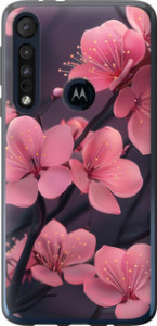 Чехол Пурпурная сакура для Motorola One Macro