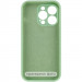 Чохол Silicone Case Full Protective (AA) NO LOGO на Apple iPhone 16 Pro (6.3") (Зелений / Pistachio) в магазині vchehle.ua