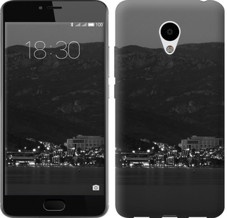 

Чехол Ночь на берегу для Meizu M3 439617