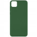 Чохол Silicone Cover Full without Logo (A) на Huawei Y5p (Зелений / Dark green)