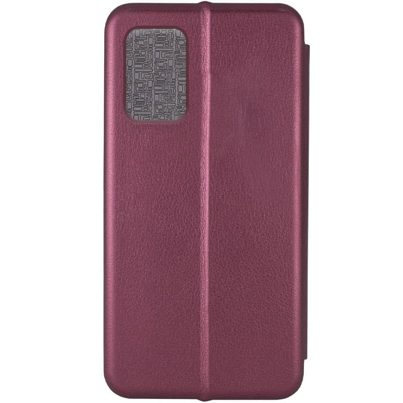 Фото Кожаный чехол-книжка Classy для Xiaomi Redmi Note 11 (Global) / Note 11S (Бордовый) на vchehle.ua