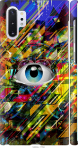 Чехол Абстрактный глаз для Samsung Galaxy Note 10 Plus