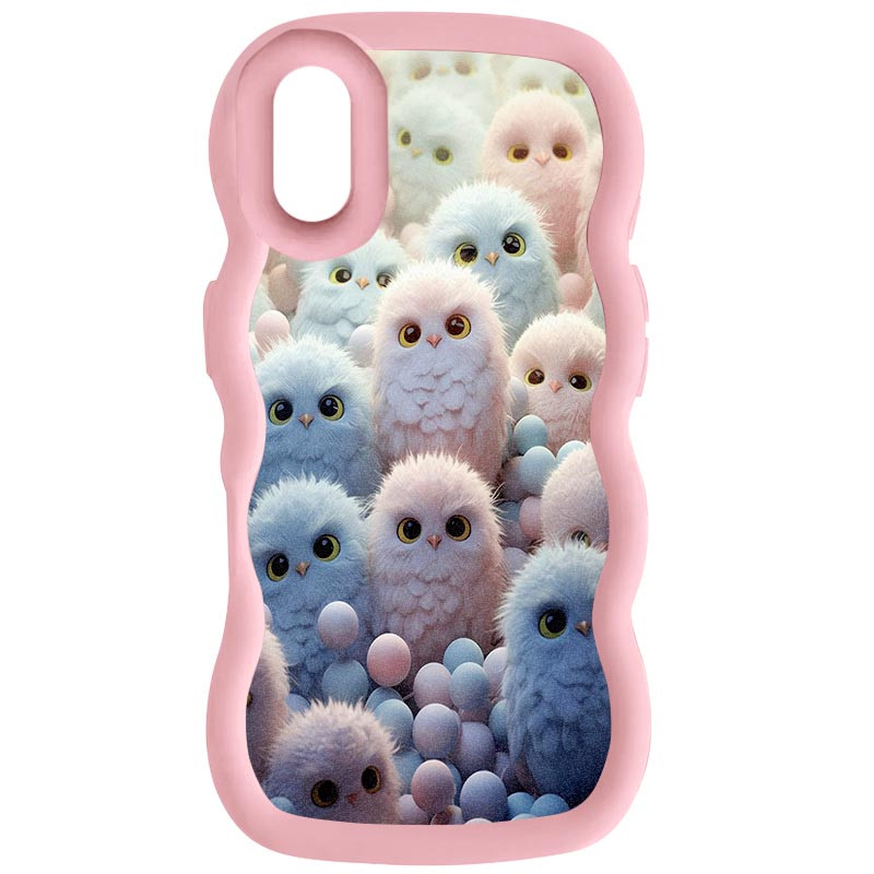 Чохол TPU Cloudy Pictures на Apple iPhone X / XS (5.8") (Owls)