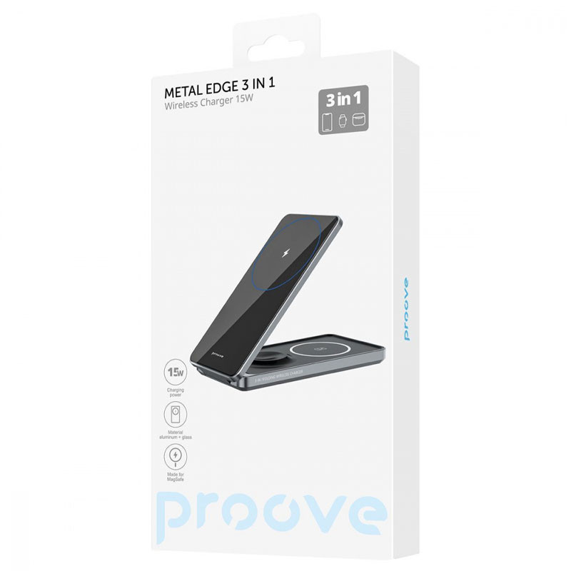 БЗУ Proove Metal Edge 3in1 (Black) в магазине vchehle.ua