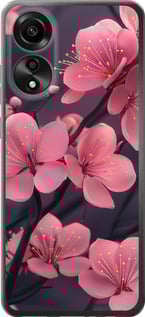 Чехол Пурпурная сакура для Oppo A78 4G