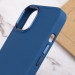 Купить TPU чехол Bonbon Metal Style для Apple iPhone 14 (6.1") (Синий / Denim Blue) на vchehle.ua
