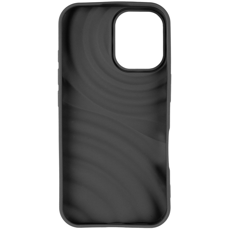 Фото Чохол TPU MonoWave на Apple iPhone 16 (6.1") (Black) в маназині vchehle.ua