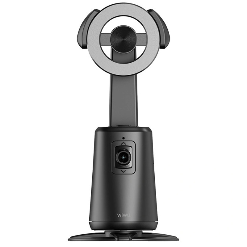 Фото Стабилизатор с трекером движения WIWU Wi-SE010 360° Camera Gimbal Stablilizer (Black) на vchehle.ua
