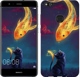 

Чехол Кошкин сон для Huawei P10 Lite 646569