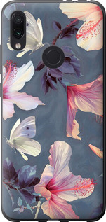 

Чехол Нарисованные цветы для Xiaomi Redmi Note 7S 698156