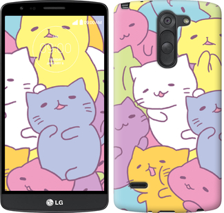 

Чехол Котики для LG G3 Stylus D690 565557