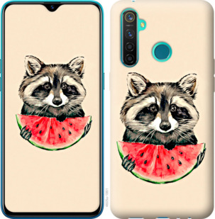 

Чохол Єнотик з кавуном на Realme 5 Pro 917432