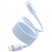 Фото Дата кабель Baseus PicoGo Magnetic Liquid Silicone Type-C to Type-C 240W (1m) (P10376800) (Galaxy Blue) на vchehle.ua