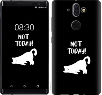 

Чехол Уставший кот для Nokia 8 Sirocco 874624
