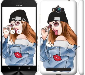 

Чехол Девушка v3 для Asus ZenFone Max ZC550KL 843260