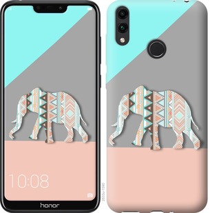 

Чохол Візерунчастий слон для Huawei Y7 (2019) 698855