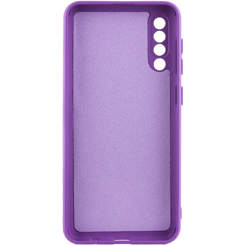 Фото Чехол TPU GETMAN Liquid Silk Full Camera для Samsung Galaxy A50 (A505F) / A50s / A30s (Фиолетовый / Purple) в магазине vchehle.ua