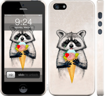 

Чехол Енотик с мороженым для iPhone 5S 800896