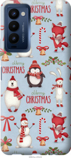 

Чехол Рождественский для Tecno Camon 18p CH7n 1382446