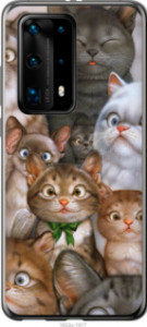 Чехол коты для Huawei P40 Pro Plus