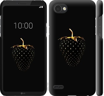 

Чехол Черная клубника для LG Q6 666923