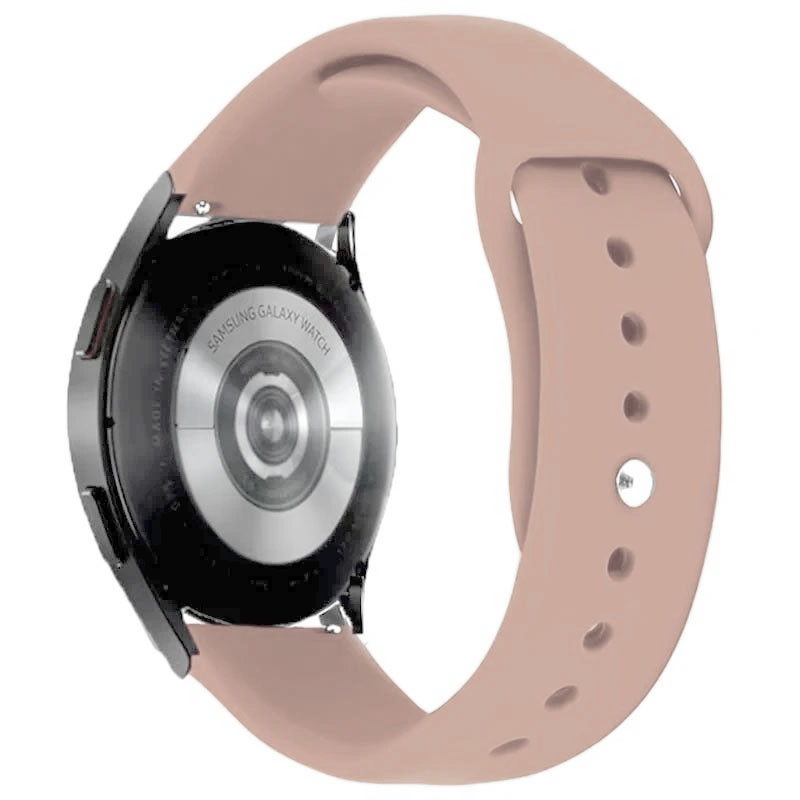 Силіконовий ремінець Sport для Smart Watch 20mm (Рожевий / Pink Sand)