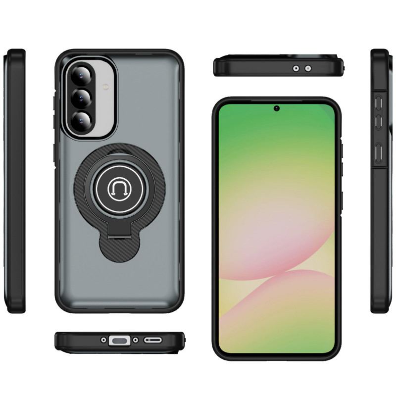 Фото TPU+Textured PC Magnet для Samsung Galaxy A36 5G (Grey) в магазине vchehle.ua