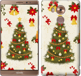 

Чехол Новогодняя елка для Huawei Mate 8 451109