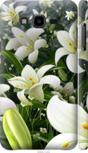 Чехол Белые лилии для Samsung Galaxy J7 Neo J701F
