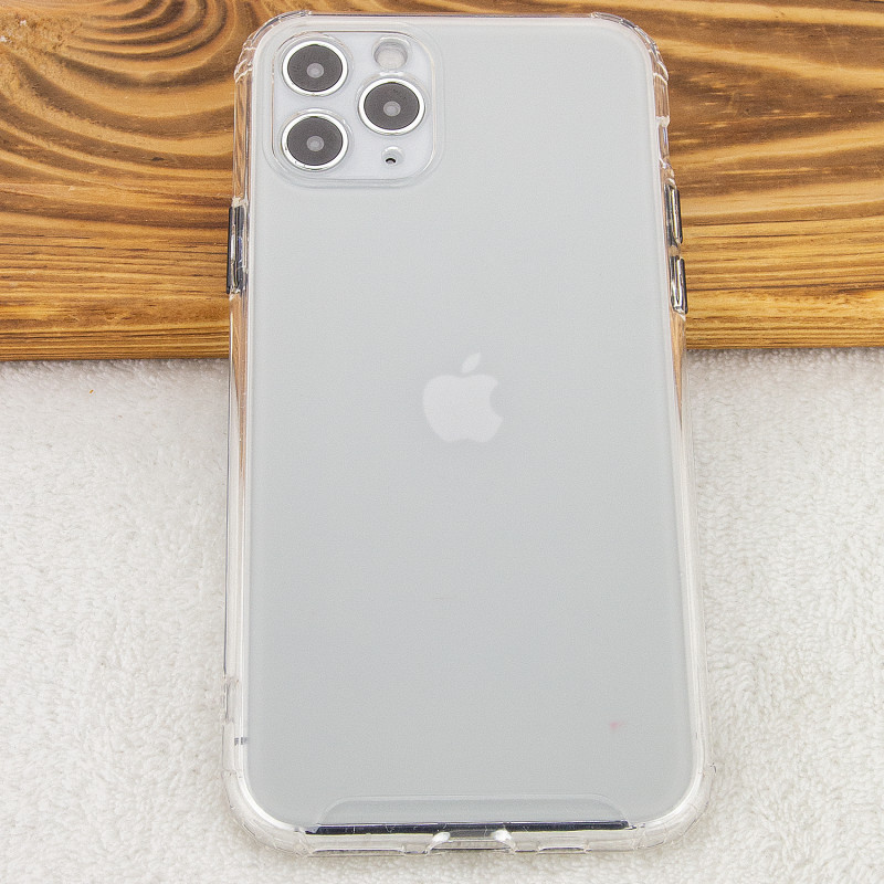 Фото TPU чехол Сolor matte для Apple iPhone 11 Pro Max (6.5") (Прозрачный) в магазине vchehle.ua