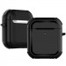 Футляр протиударний Black Ed. для навушників Airpods 1/2 (Black)