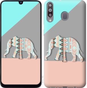 

Чехол Узорчатый слон для Samsung Galaxy M30 764221