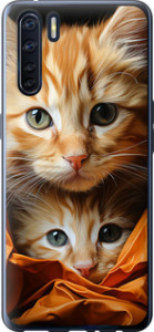 Чехол Котики 2 для Oppo A91