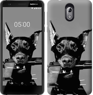 

Чохол Доберман на Nokia 3.1 670827