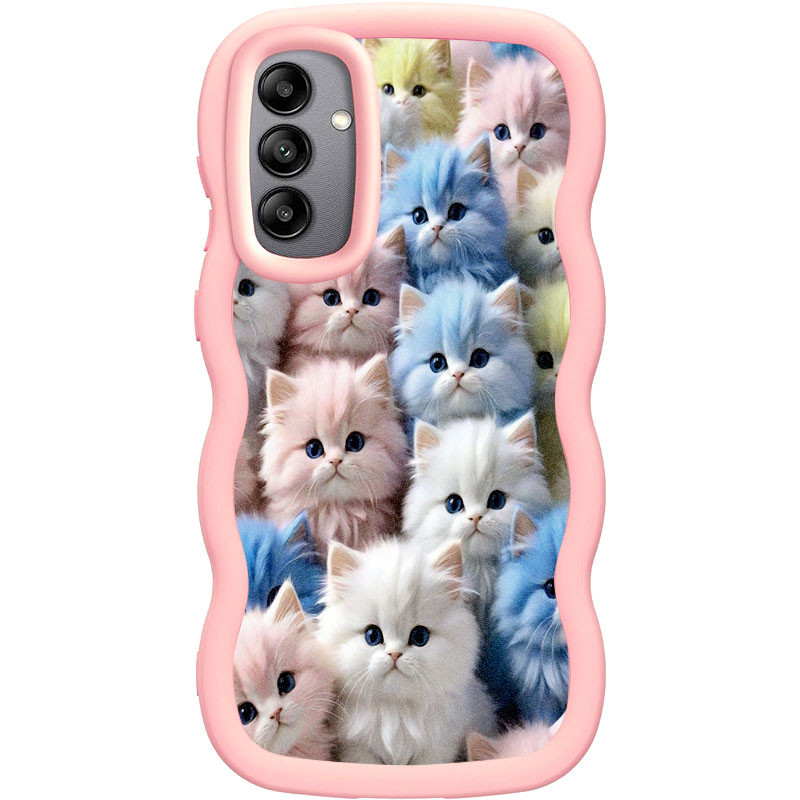 Чохол TPU Cloudy Pictures на Samsung Galaxy A56 5G (Kittens)