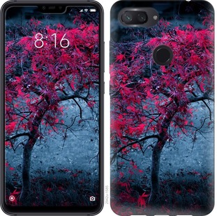 

Чехол Дерево с яркими листьями для Xiaomi Mi 8 Lite 736476