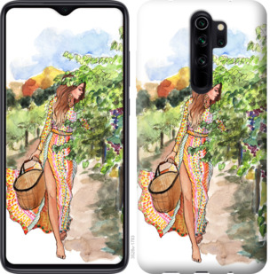 

Чехол Девушка Лето для Xiaomi Redmi Note 8 Pro 783378