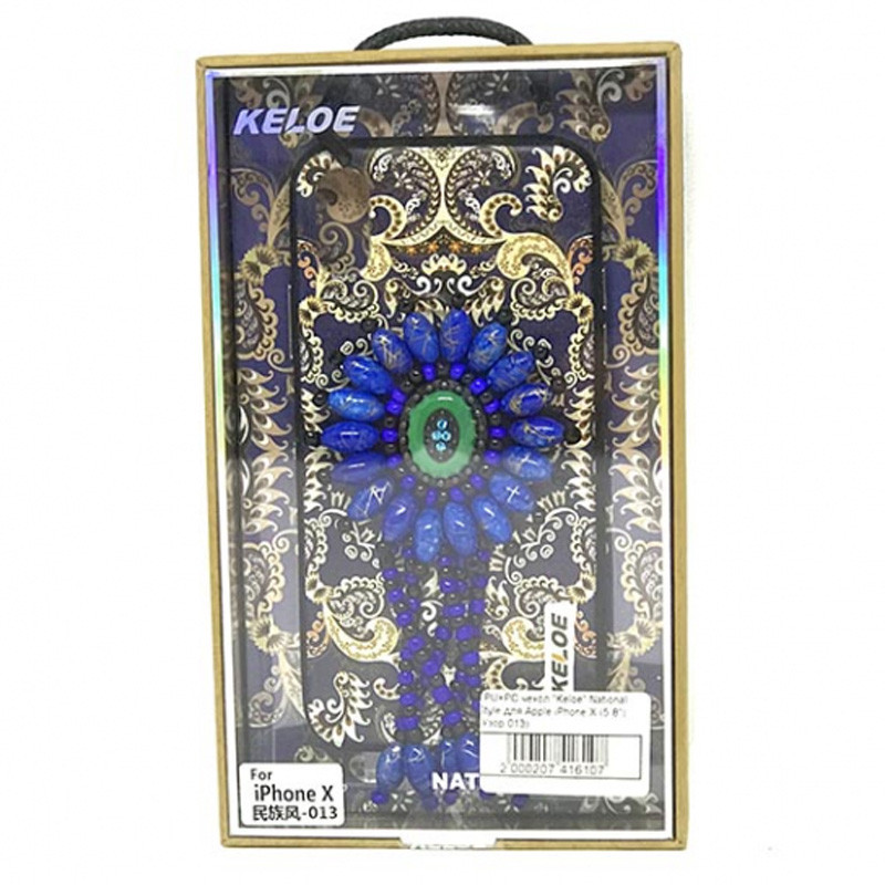 

TPU+PC чохол "Keloe" National Style для iPhone X (5.8") (Візерунок 013) 478196