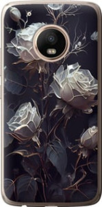 Чехол Розы 2 для Motorola Moto G5 PLUS
