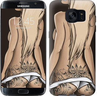 

Чехол Девушка с татуировкой для Samsung Galaxy S7 Edge G935F 644090