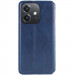 Шкіряний чохол-книжка GETMAN Cubic (PU) на Oppo A3 4G / A3x 4G/ A40m (Синій) в магазині vchehle.ua