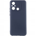 Чехол TPU GETMAN Liquid Silk Full Camera для Xiaomi Redmi 12C (Синий / Midnight Blue)