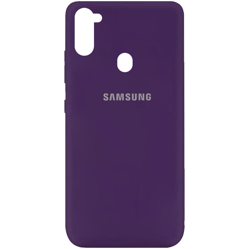 

Чехол Silicone Cover My Color Full Protective (A) для Samsung Galaxy A11 (Фиолетовый / Purple) 914409