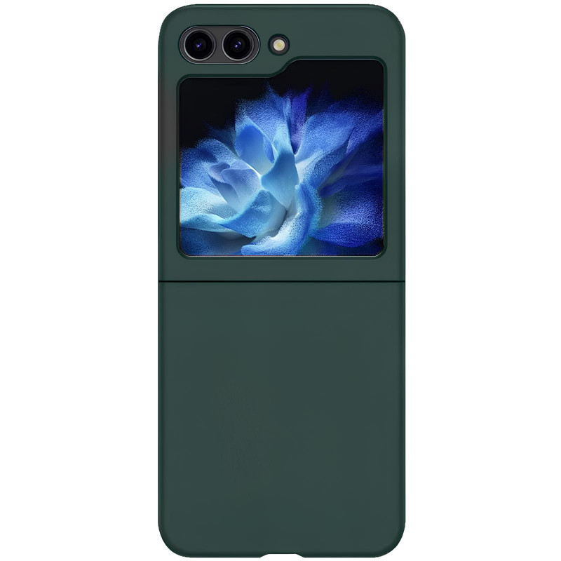 Чохол Foldables Silicone Cover Lakshmi (AAA) на Samsung Galaxy Z Flip6 (Зелений / Cyprus Green)