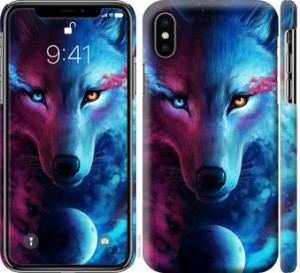 Чехол Арт-волк для iPhone X